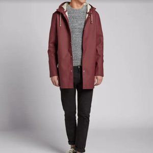Stutterheim Stockholm Raincoat - Burgundy
